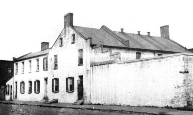 Picture of the Alexandria Jail building